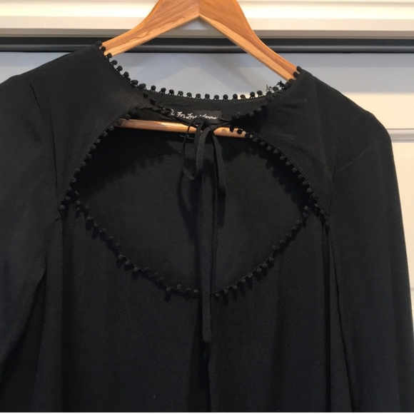 For Love and Lemons Black Tie Front Dress - Picture 4 of 7